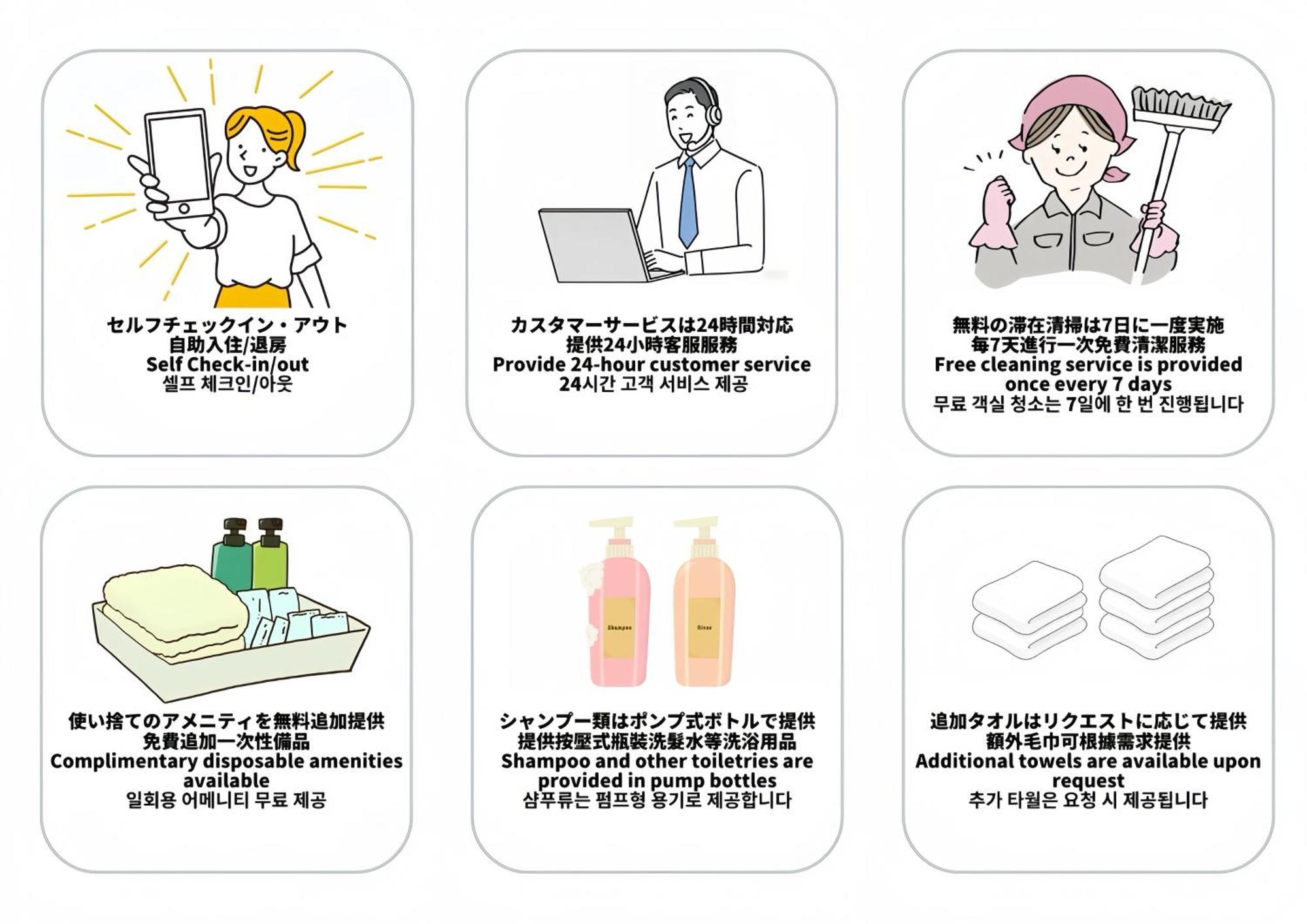 大阪Sky Living公寓 外观 照片